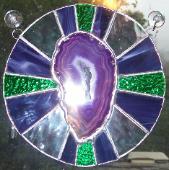 stained glass agate