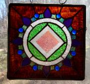 mandala stained glass multidirectional